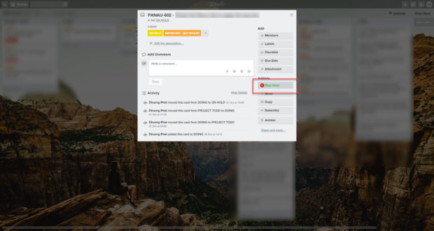 Tích hợp Toggle với Trello